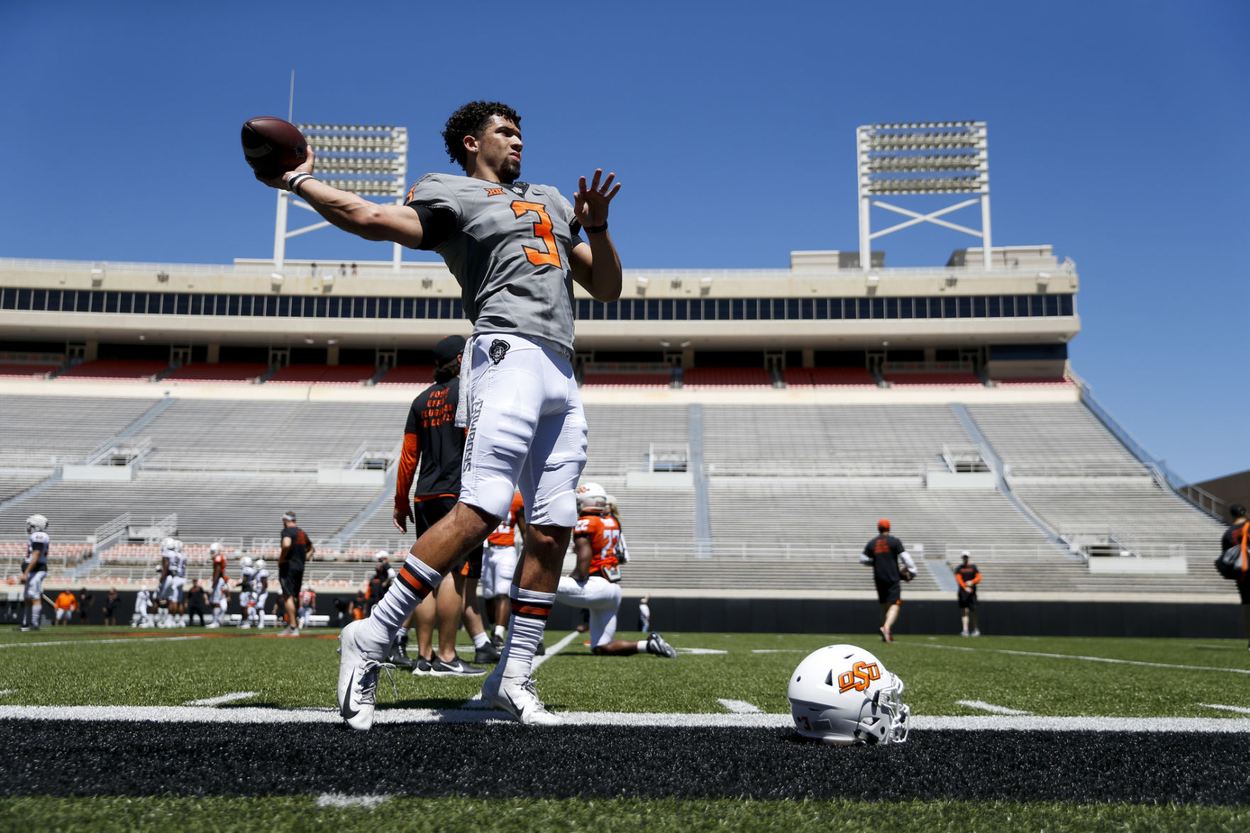 Three storylines: Quarterback battle